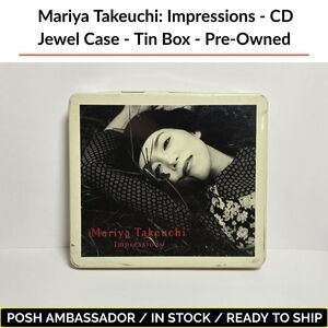 Mariya Takeuchi: Impressions - CD Jewel Case - Tin Box - Pre-Owned